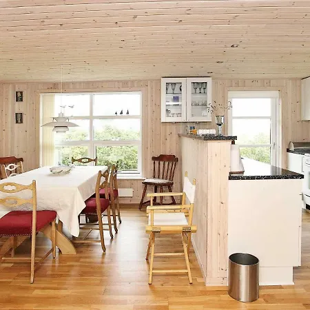 Three-bedroom Holiday In Roslev 15 Сasa de vacaciones Flovtrup